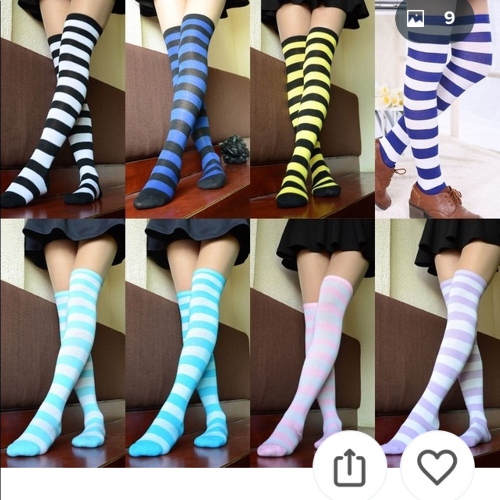 Socks over the knee - Picture 3 of 3